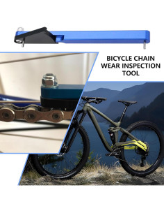 Indicador de Desgaste de Cadena de Bicicleta ECSiNG Aluminio 2