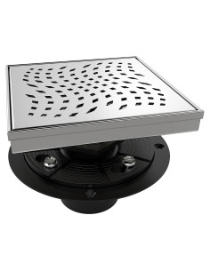 Drenaje de Ducha Cuadrado WEBANG 15.24 cm Acero Inoxidable