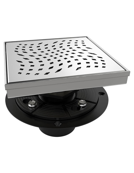 Drenaje de Ducha Cuadrado WEBANG 15.24 cm Acero Inoxidable