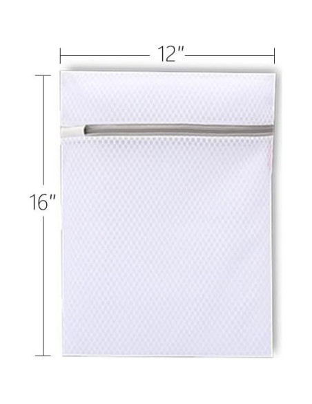 3 Bolsas de Lavandería PapaPick 30x40 cm Malla Duraderas