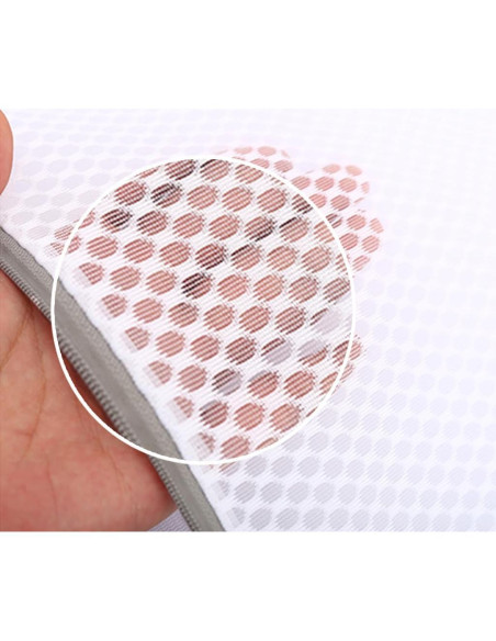 3 Bolsas de Lavandería PapaPick 30x40 cm Malla Duraderas