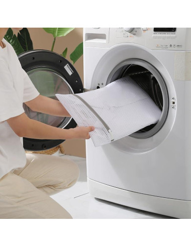 3 Bolsas de Lavandería PapaPick 30x40 cm Malla Duraderas