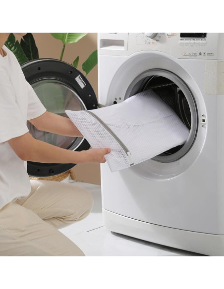 3 Bolsas de Lavandería PapaPick 30x40 cm Malla Duraderas