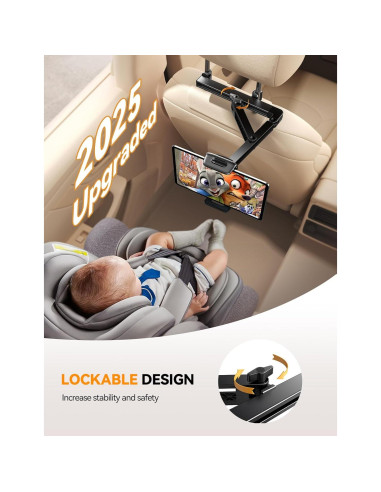 Soporte para Tablet JOYROOM para Reposacabezas de Coche 4.7-33 cm