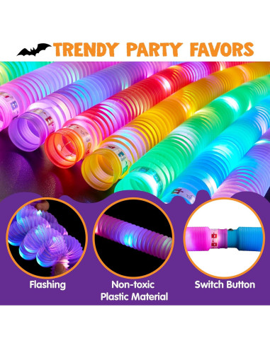 Palos Brillantes de Halloween JOYIN 12PCS LED 6 Colores