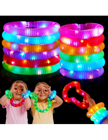 Palos Brillantes de Halloween JOYIN 12PCS LED 6 Colores