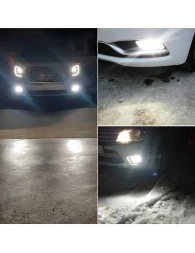 Luces de Niebla LED PHINLION PSX26W 2000 Lúmenes 6000K