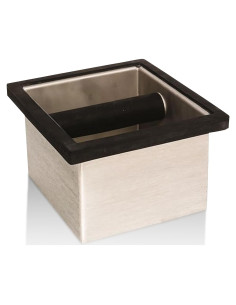 Caja de Golpes de Acero Inoxidable Rattleware 15.24x13.97cm