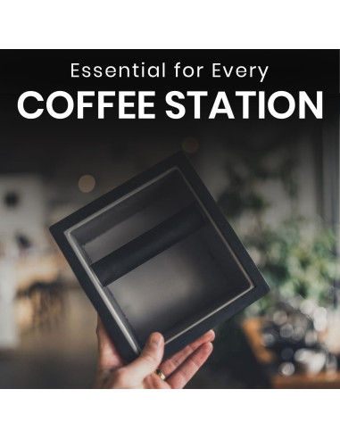 Caja de Golpes de Acero Inoxidable Rattleware 15.24x13.97cm