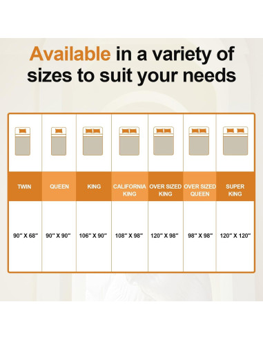 Edredón de Plumas King Uniency Blanco 269x229 cm Lavable