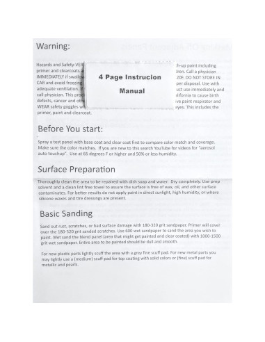 Pintura Spray Espectrales 48 Oz Perla Blanca Abalone