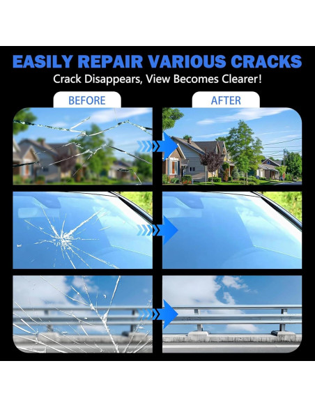 Kit de Reparación de Parabrisas Genérico Langxiaoyi-123 2 PCS