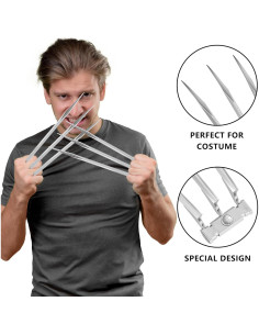 Garras de Lobo Spooktacular Creations para Halloween - Adultos 2