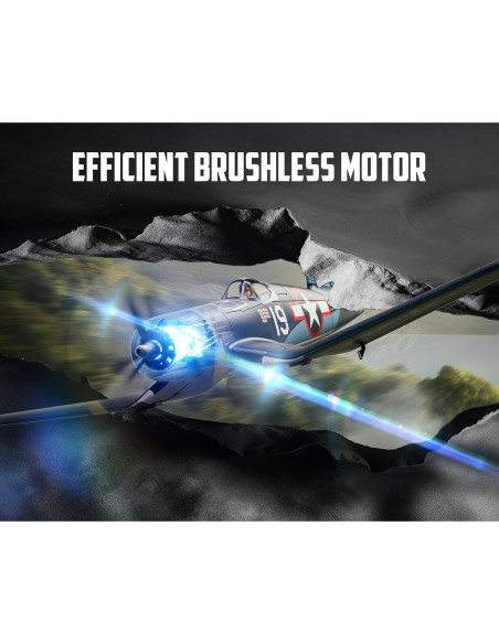 Avión RC VolantexRC F4U Corsair 4 Canales 50cm