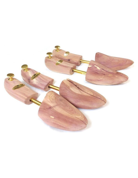 Zapatos de Madera de Cedro M&N - Punta Dividida Mediano