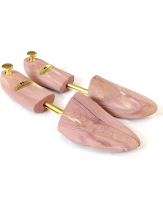 Zapatos de Madera de Cedro M&N - Punta Dividida Mediano 2