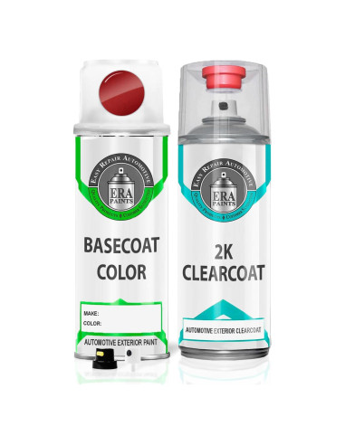 Pintura de Retoque Automotriz ERA 3R3 Rojo Mica Toyota 12 oz