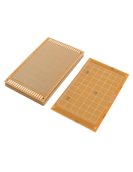 Placa PCB Universal uxcell 10 Pcs 9x15 cm FR-4 2.54mm