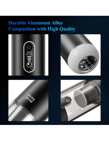 Aspiradora de Coche Portátil Minthouz Purus A20 Classic 20000PA