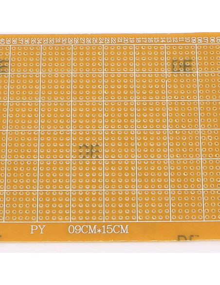 Placa PCB Universal uxcell 10 Pcs 9x15 cm FR-4 2.54mm