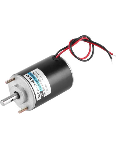 Motor Eléctrico DC 12V Acogedor XD-3420 30W 3500RPM