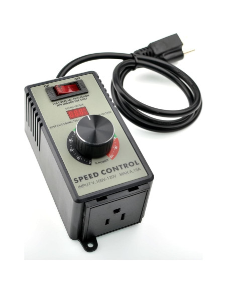 Controlador de Velocidad de Motor AC Mateell 15A Ajustable