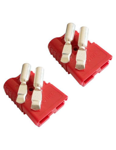 Conector de Batería 120A Life-Oil 600V Rojo y Azul