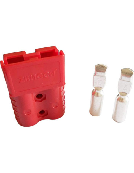 Conector de Batería 120A Life-Oil 600V Rojo y Azul