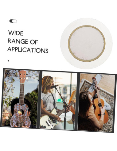 30 Zumbadores Piezoeléctricos TOYANDONA para Guitarras y Micrófonos