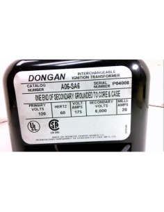 Transformador de Ignición Dongan A06-SA6 120V 6000V 175VA 2