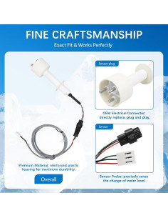 Kit de Sonda de Nivel de Agua Helada Manitowoc 000016053 2