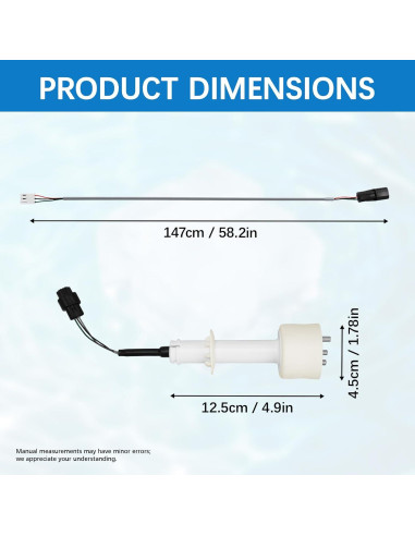 Kit de Sonda de Nivel de Agua Helada Manitowoc 000016053