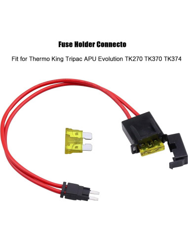 Portafusibles Mini Blade ZOOKOTO 20A 5 Pcs 16 AWG Automóvil