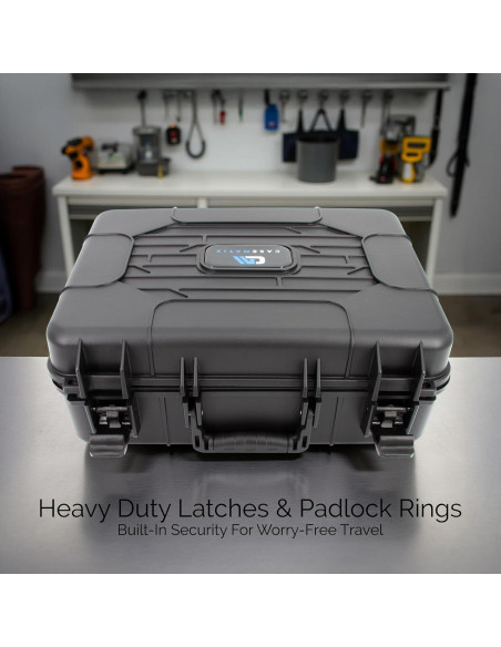 Funda de Viaje CASEMATIX para Proyector 40.64x33.02x15.24cm