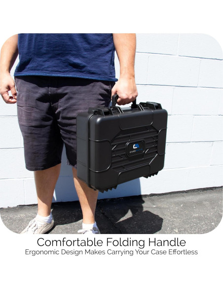 Funda de Viaje CASEMATIX para Proyector 40.64x33.02x15.24cm