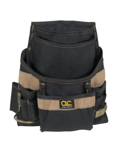 Bolsa de Herramientas Custom Leathercraft 1620, 11 Bolsillos, Azul