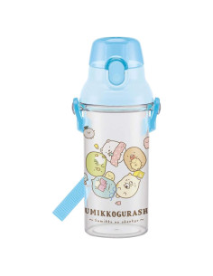Botella de Agua Infantil Skater PSB5TR 480 ml Transparente