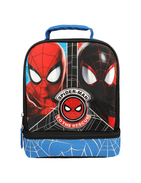 Caja de Almuerzo Aislada Bioworld Spiderman 23x19x13 cm