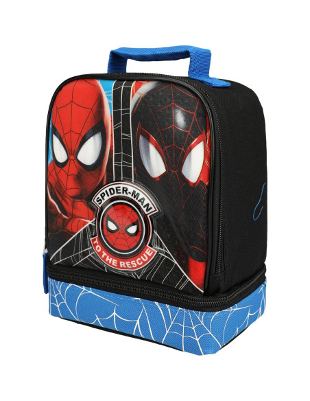 Caja de Almuerzo Aislada Bioworld Spiderman 23x19x13 cm