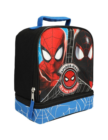 Caja de Almuerzo Aislada Bioworld Spiderman 23x19x13 cm
