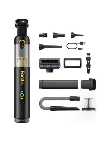 Aspiradora de Coche Inalámbrica Fanttik Slim V10 Apex 4 en 1
