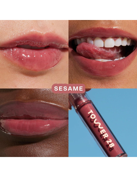 Brillo de Labios Lechoso Tower 28 + Limpiador SOS 150 ML