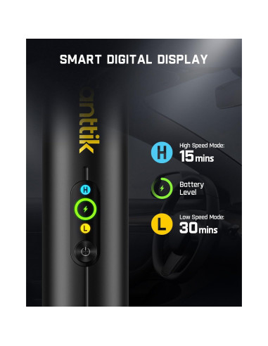 Aspiradora de Coche Inalámbrica Fanttik Slim V10 Apex 4 en 1