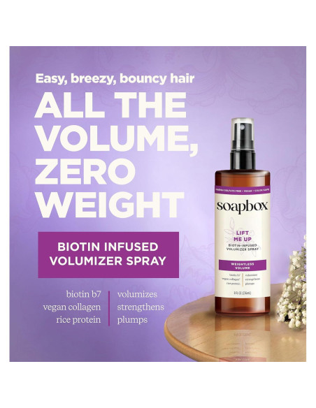 Spray Voluminizador para Cabello Soapbox Lift Me Up 226ml