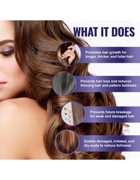 Suero de Crecimiento Capilar Purifect 29.57 ml - Fortalece y Nutre