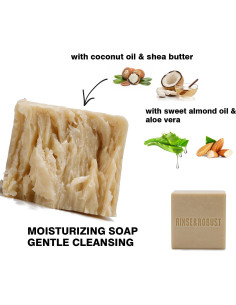 Set de Jabón Natural Rinse & Robust para Hombres 3 Barras 2