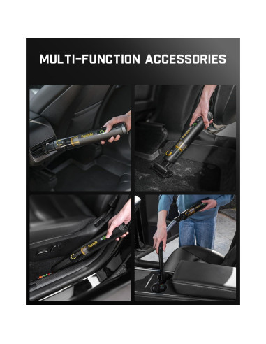 Aspiradora de Coche Inalámbrica Fanttik Slim V10 Apex 4 en 1