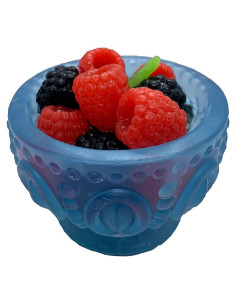 Jarrón de Jabón Hecho a Mano Frambuesa y Mora 200g