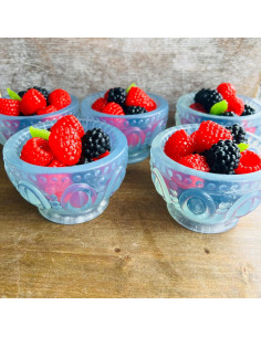 Jarrón de Jabón Hecho a Mano Frambuesa y Mora 200g 2