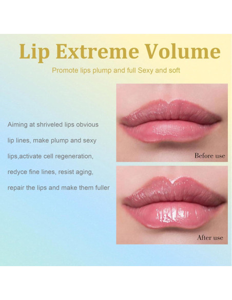 Juego de Aumento de Labios Rosarden - Voluminizador Hidratante